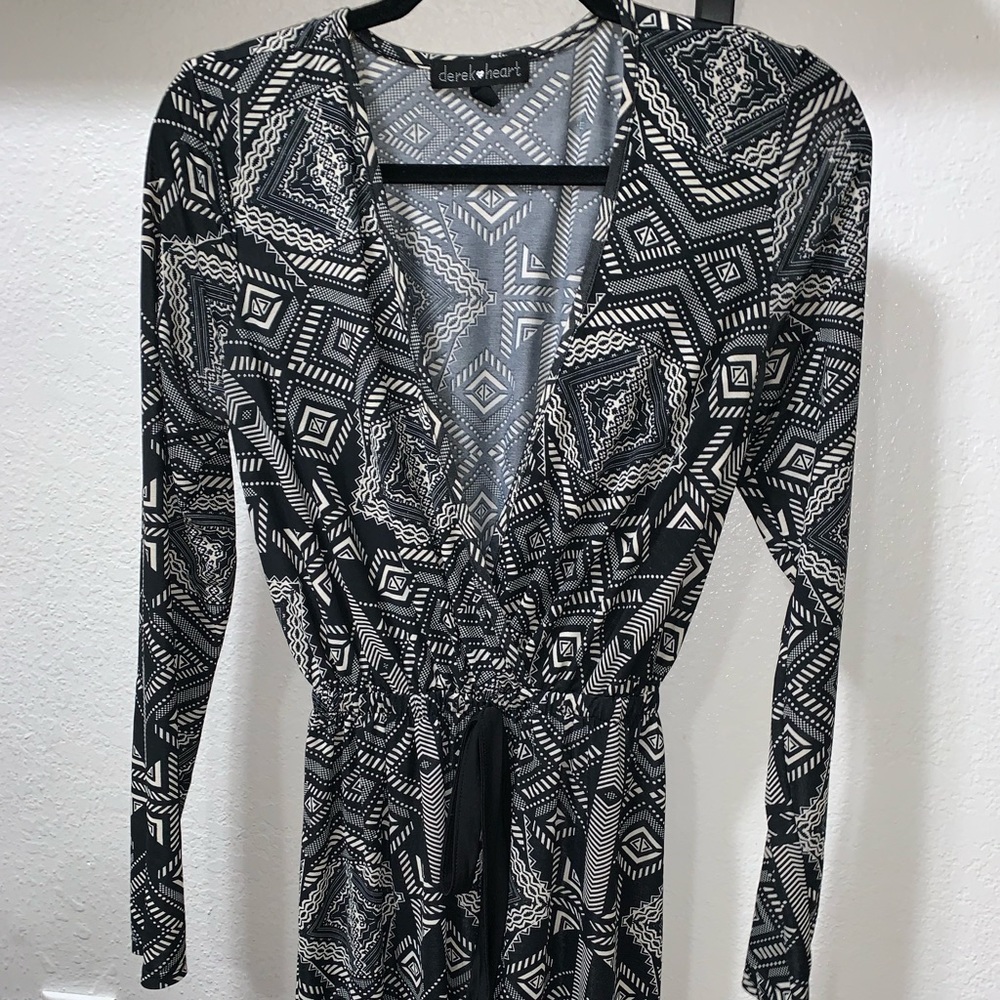 Long sleeve midi dress